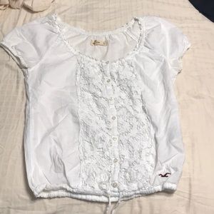 White Hollister shirt
